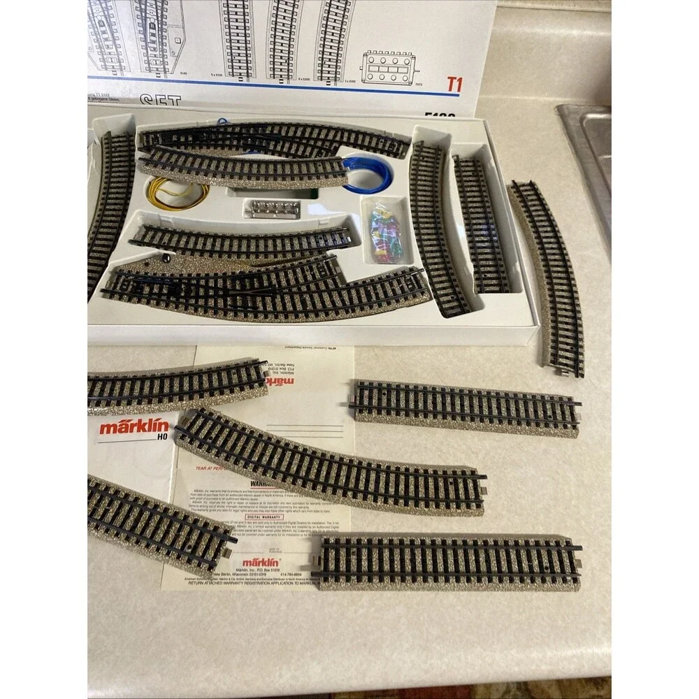 Marklin HO T1 Model 5192 Track Set